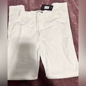 Fashion Nova Classic High Waist Skinny Jeans Size 9 White
